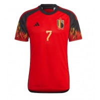 Camisa de time de futebol Bélgica Kevin De Bruyne #7 Replicas 1º Equipamento Mundo 2022 Manga Curta